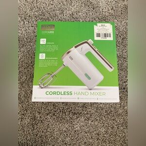 TRU Cordless Collection - Cordless Hand Mixer - New In Box